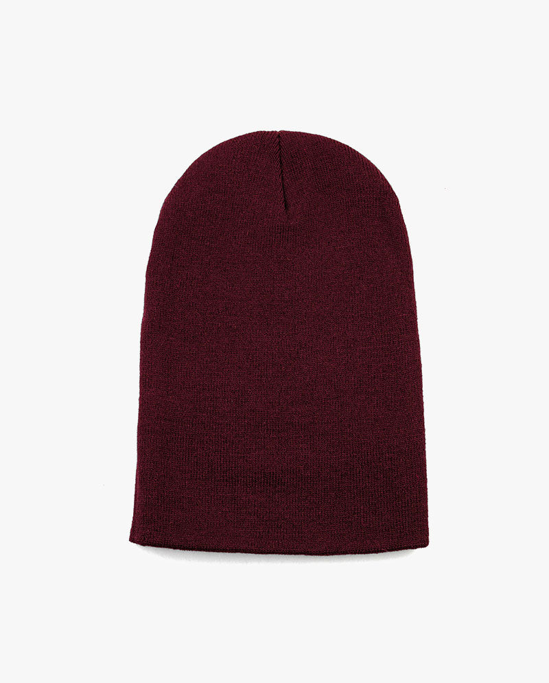 The Hat Depot - Made in USA Plain Beanie