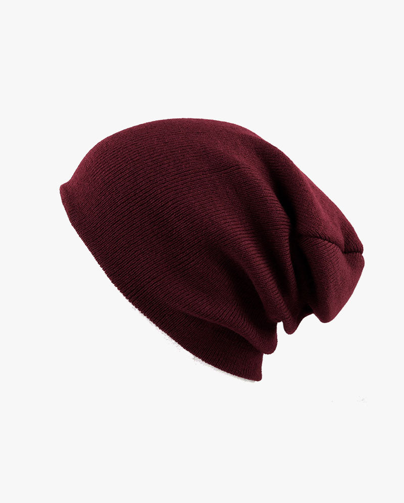 The Hat Depot - Made in USA Plain Beanie