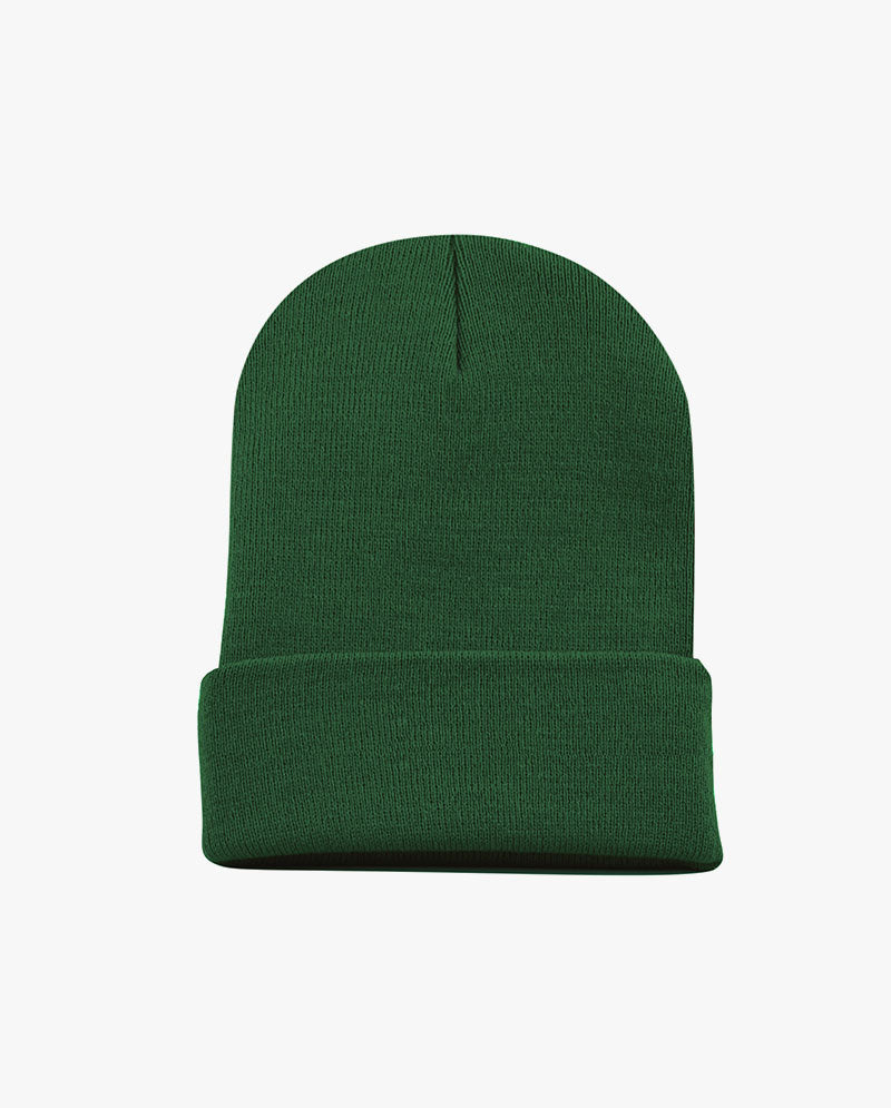 The Hat Depot - Made in USA Plain Beanie