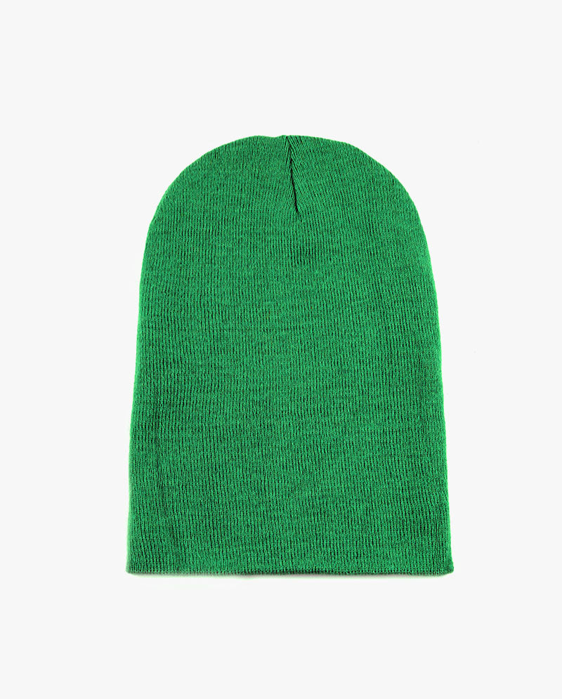 The Hat Depot - Made in USA Plain Beanie