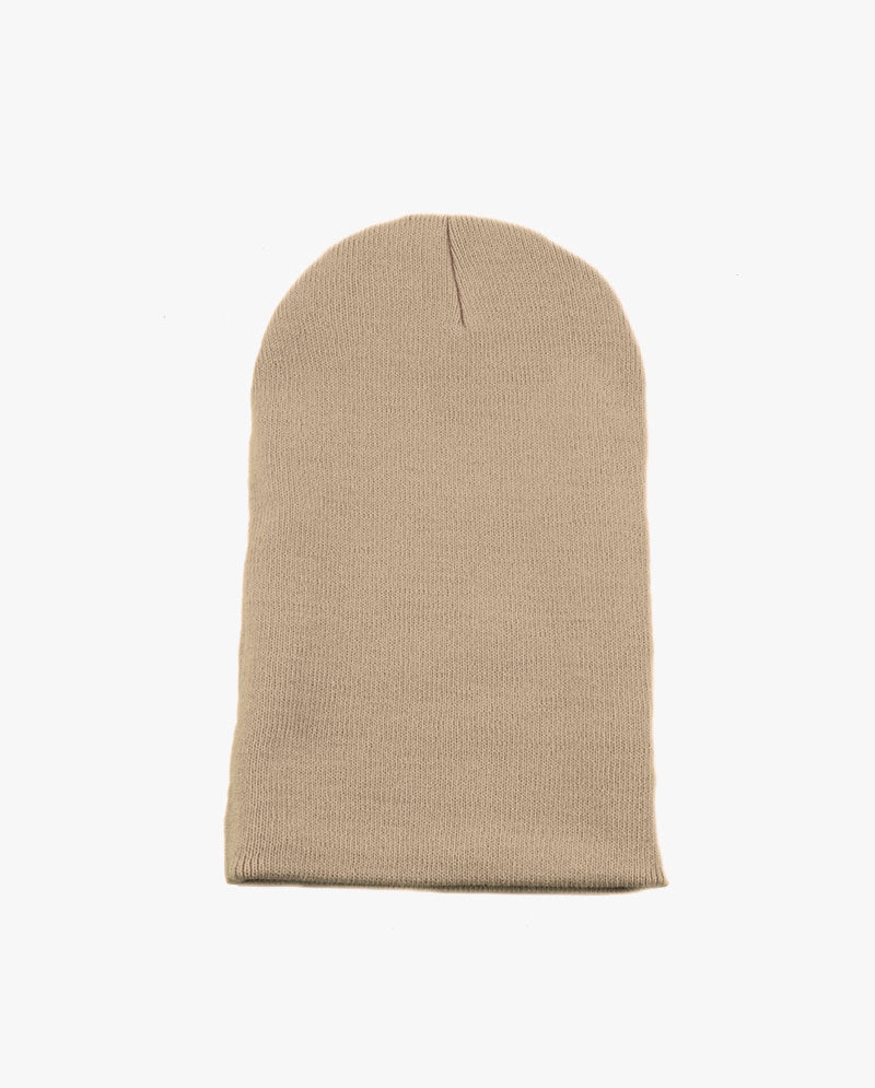 The Hat Depot - Made in USA Plain Beanie