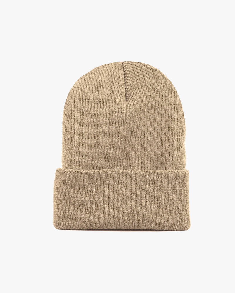 The Hat Depot - Made in USA Plain Beanie