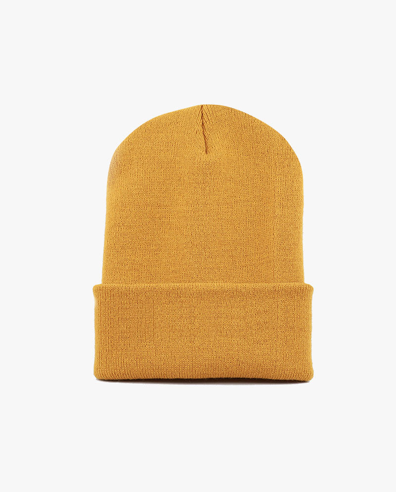 The Hat Depot - Made in USA Plain Beanie