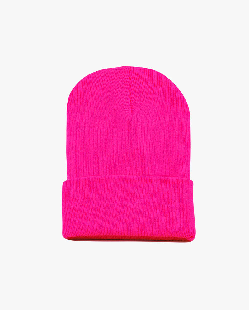 The Hat Depot - Made in USA Plain Beanie