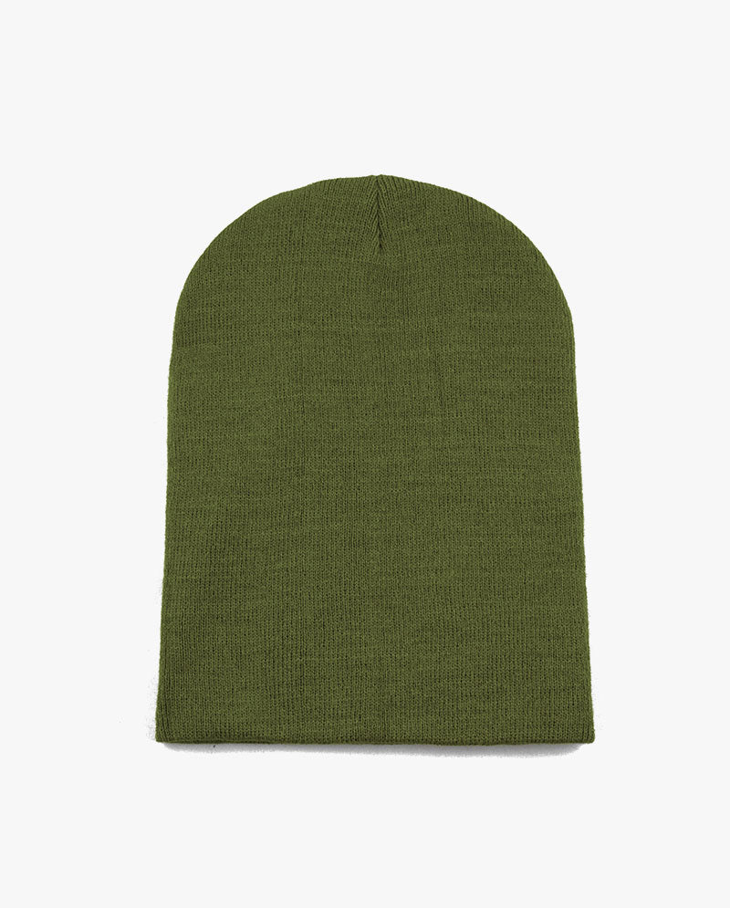 The Hat Depot - Made in USA Plain Beanie