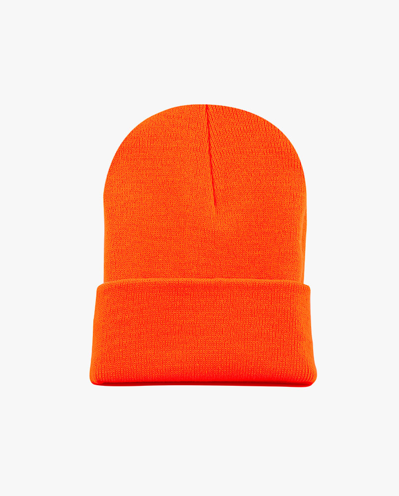 The Hat Depot - Made in USA Plain Beanie