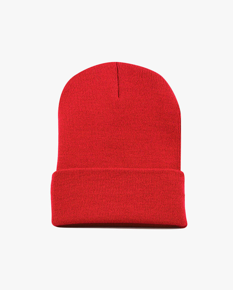 The Hat Depot - Made in USA Plain Beanie