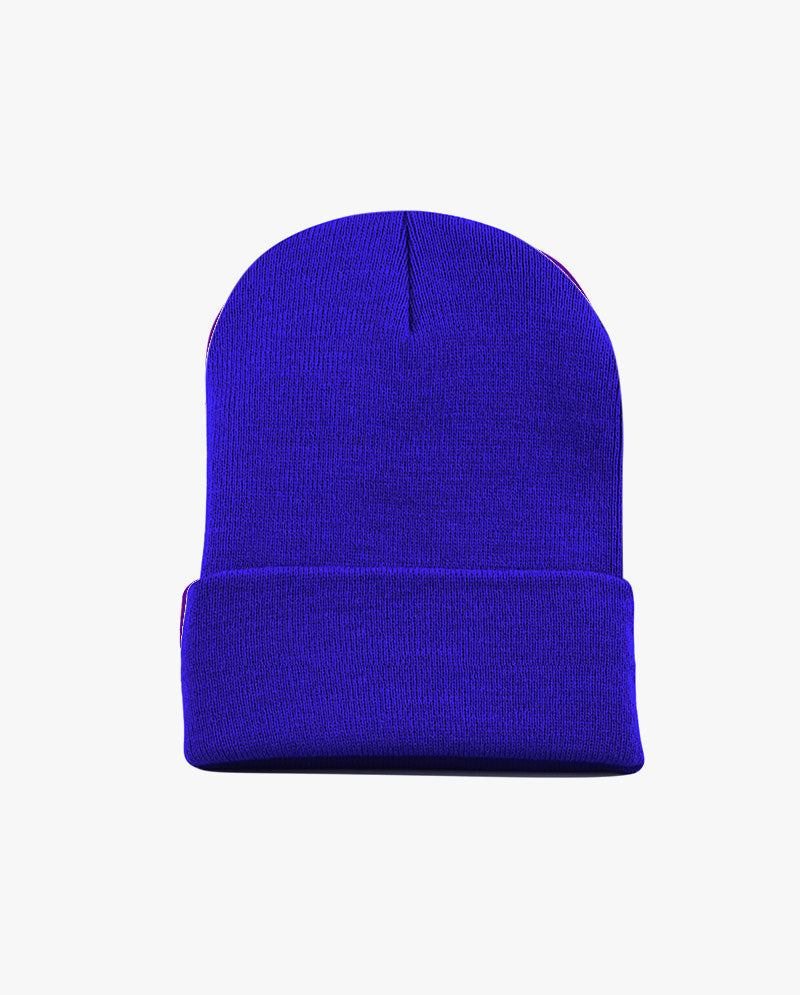 The Hat Depot - Made in USA Plain Beanie