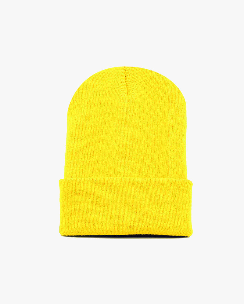 The Hat Depot - Made in USA Plain Beanie