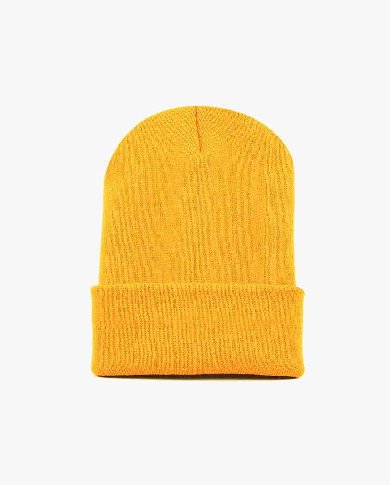 The Hat Depot - Made in USA Plain Beanie