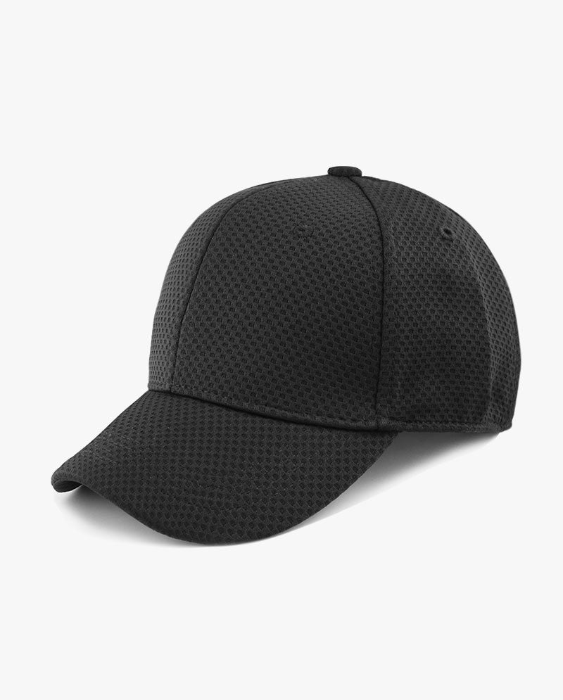 The Hat Depot - Men's Stretch Mesh fitted baseball Cap