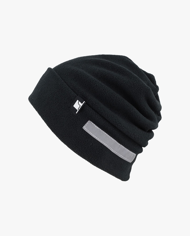 The Hat Depot - Reflective Safety Fleece Beanie