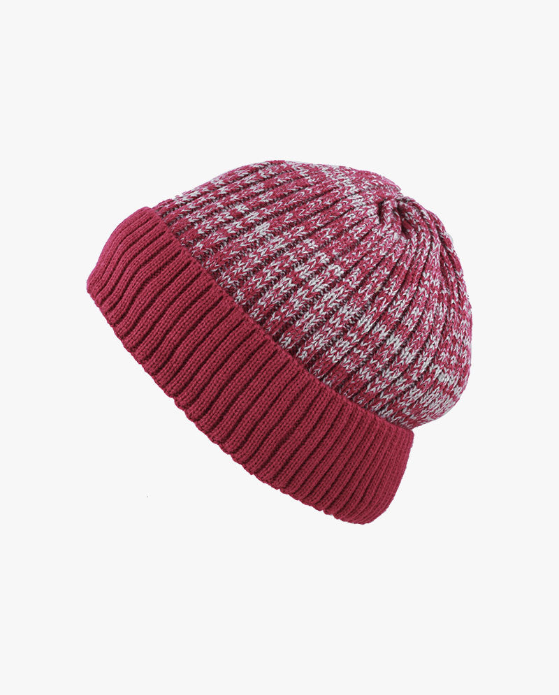 The Hat Depot - Ribbed Knit Beanie without Pom