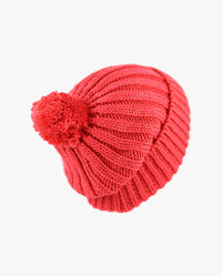 The Hat Depot - Straight Winter Knit Pom Beanie 3060