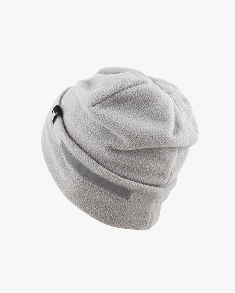 The Hat Depot - Reflective Safety Fleece Beanie