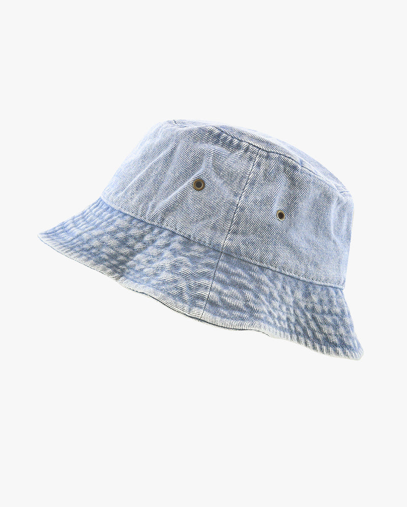 Molo Kids Denim Bucket Hat in Blue 10 - 16 yrs