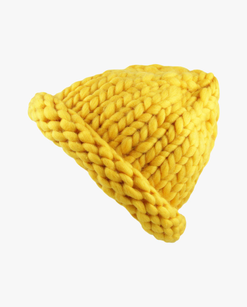 The Hat Depot - Chunky Knit Mango Beanie