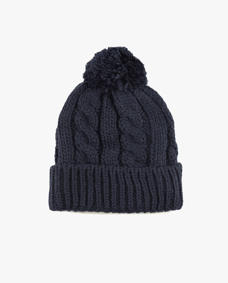 The Hat DepotCurly Knit Pom Beanie 3030