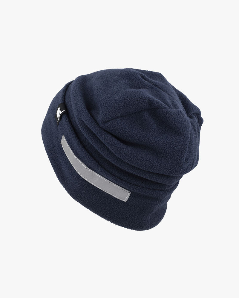 The Hat Depot - Reflective Safety Fleece Beanie