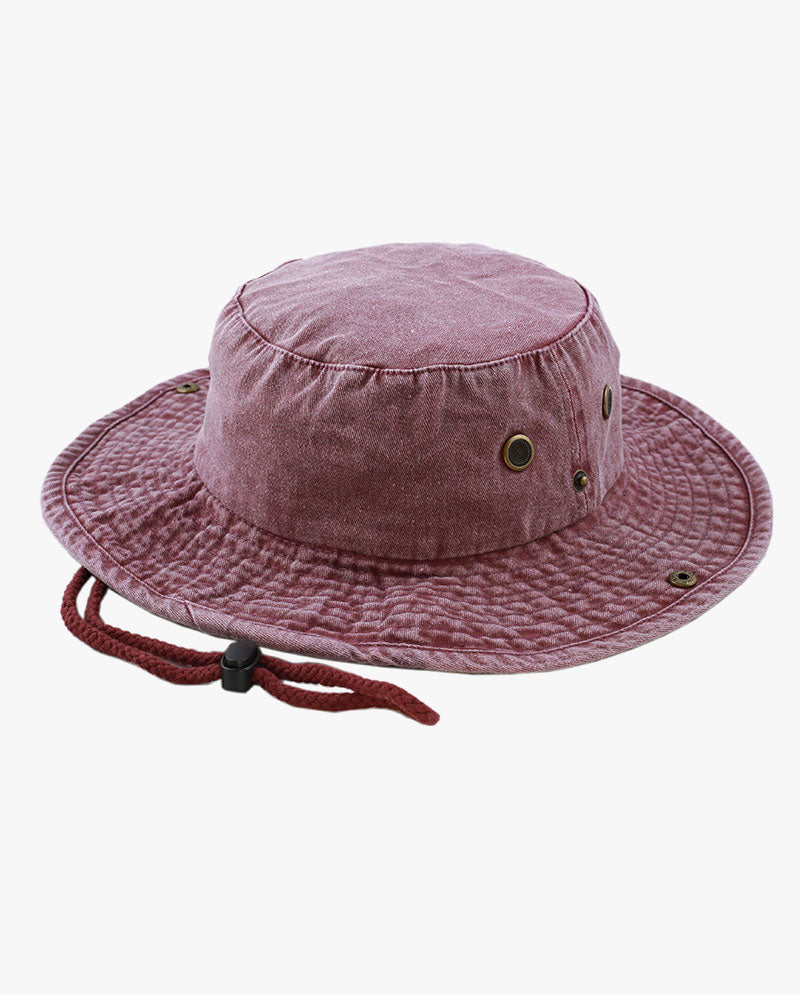 The Hat Depot - Pigment Cotton Safari Boonie