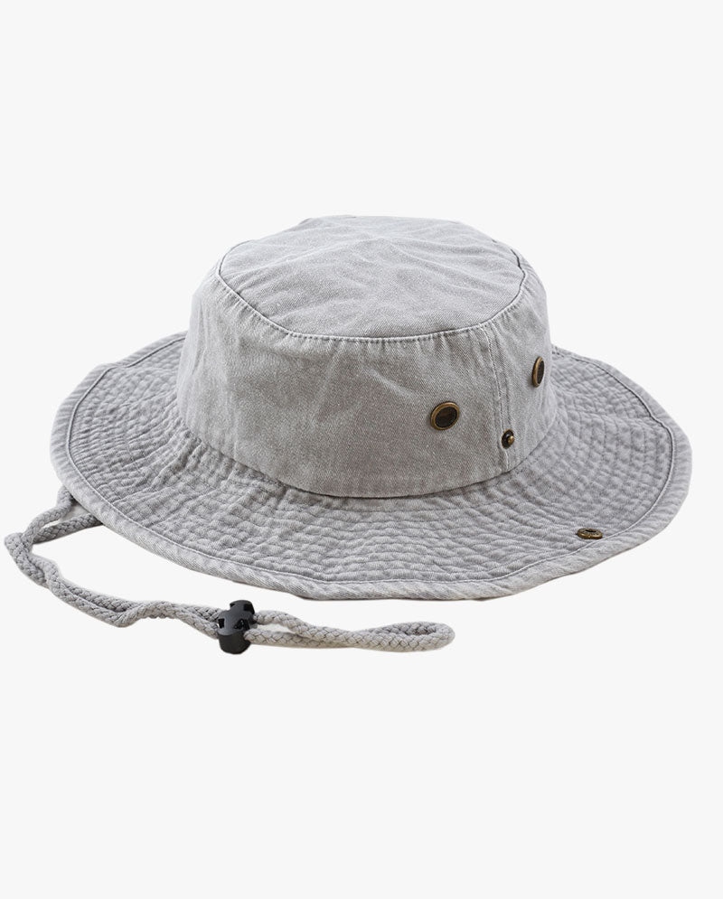 The Hat Depot - Pigment Cotton Safari Boonie