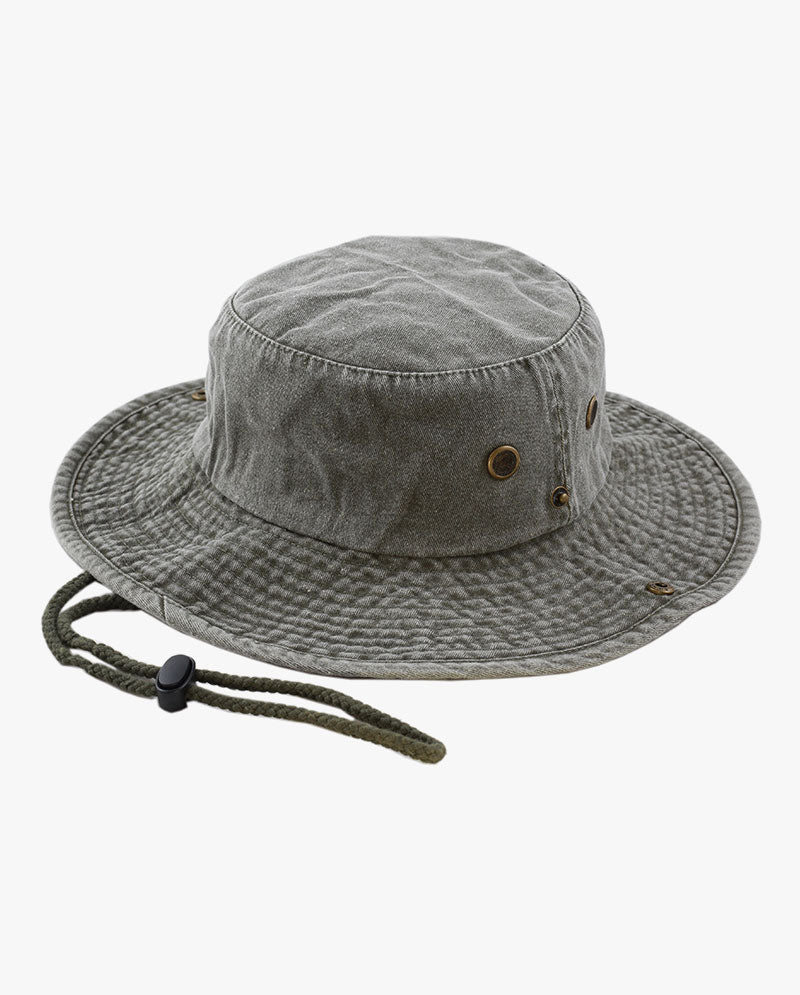 The Hat Depot - Pigment Cotton Safari Boonie