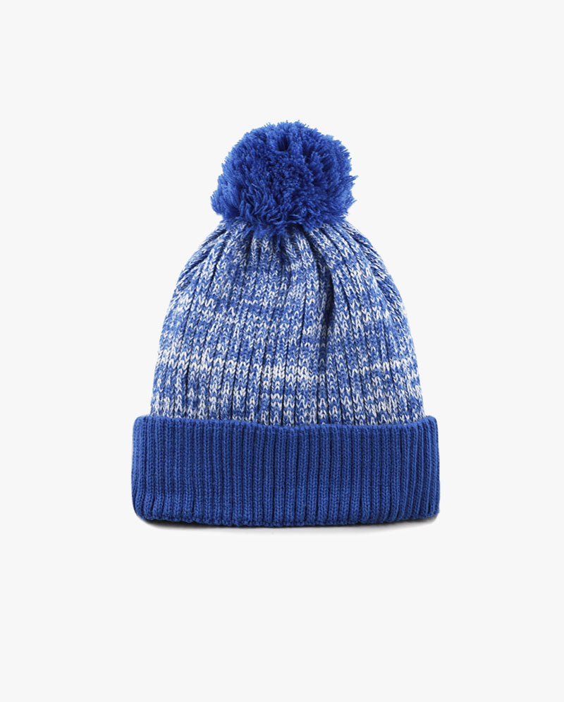 The Hat Depot - Ribbed Knit Beanie with Pom