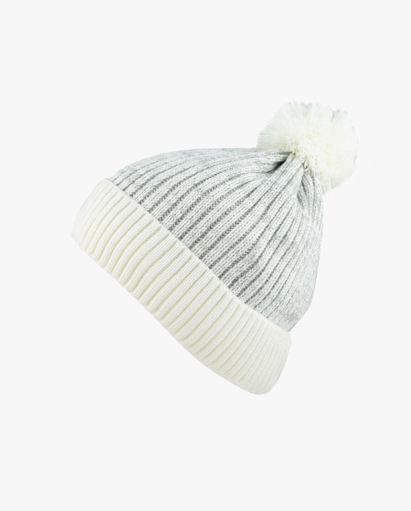 The Hat Depot - Ribbed Knit Beanie with Pom