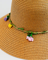 The Hat Depot - Nature Straw Style Beach Sun Hat