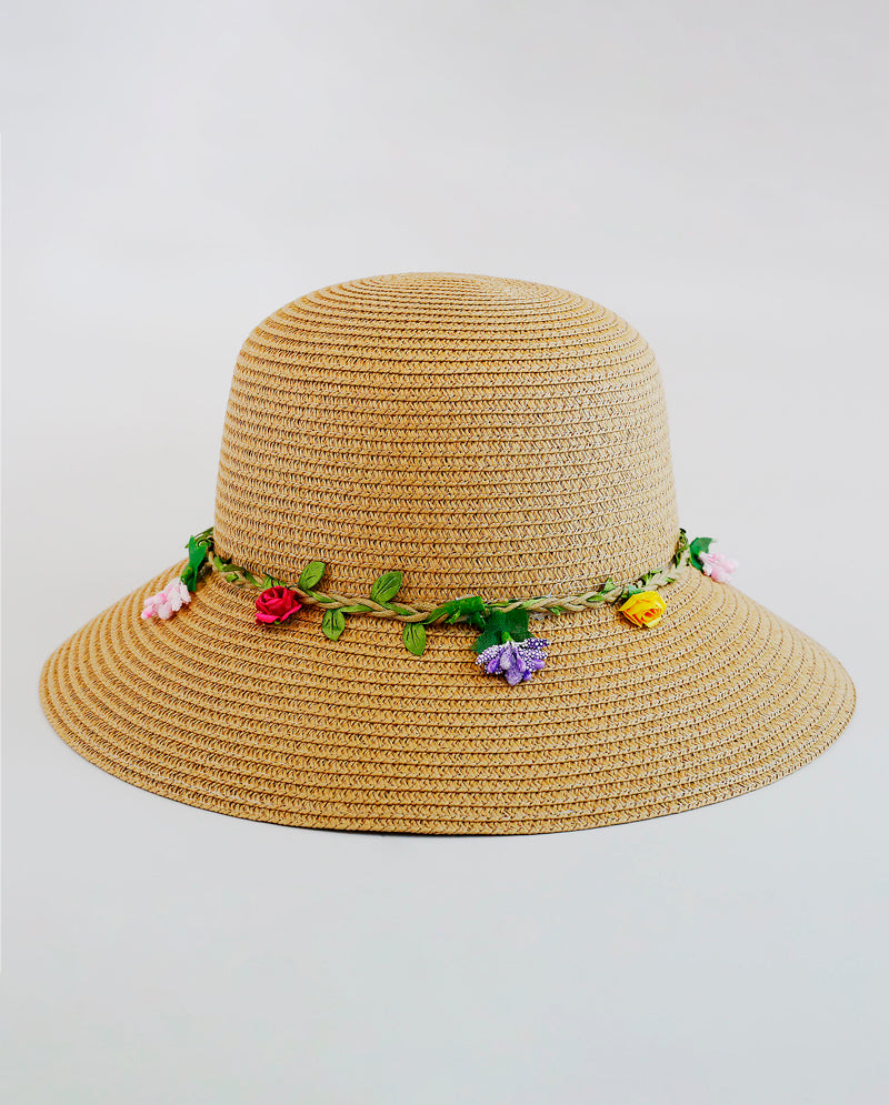 The Hat Depot - Nature Straw Style Beach Sun Hat