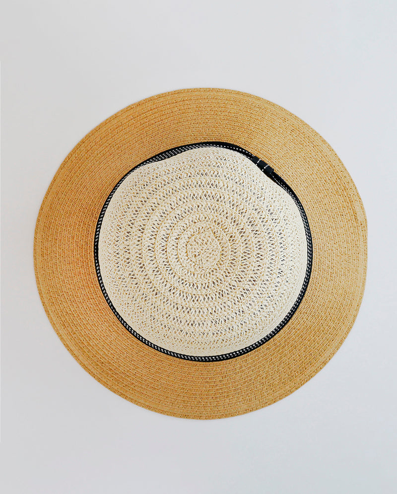 The Hat Depot - Nature Straw Style Beach Sun Hat