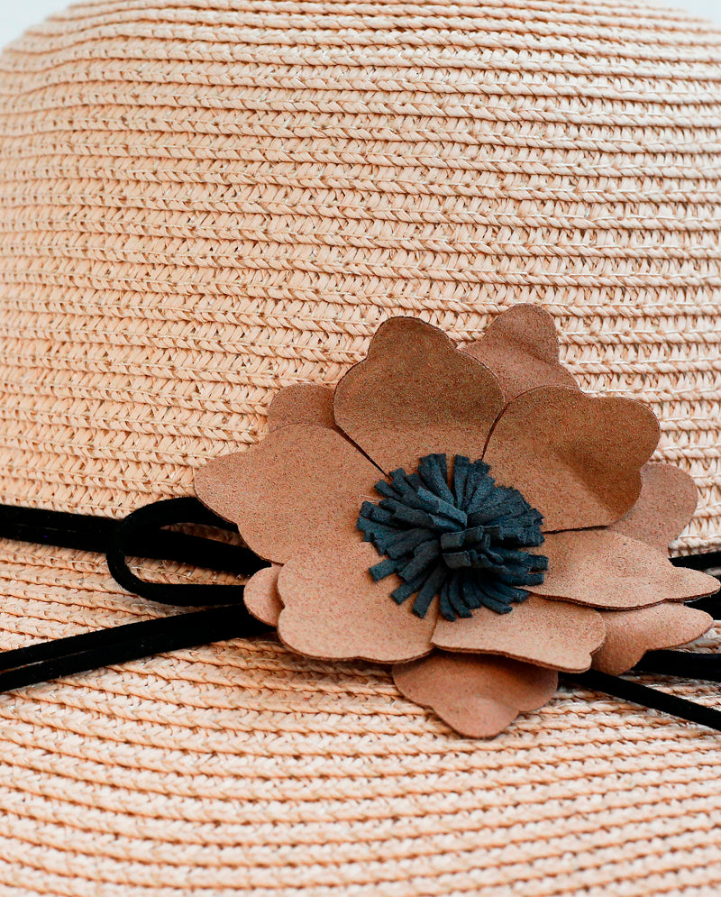 The Hat Depot - Wide Nature Straw Style Beach Sun Hat