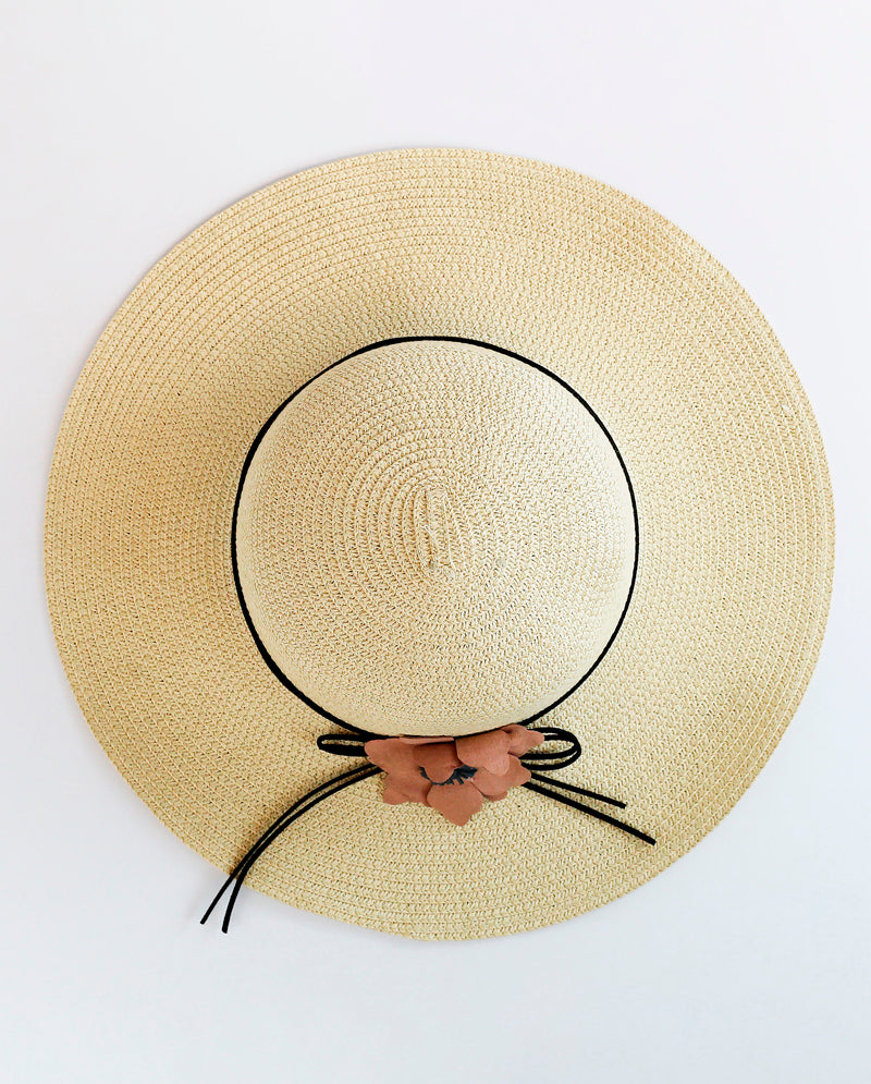 The Hat Depot - Wide Nature Straw Style Beach Sun Hat