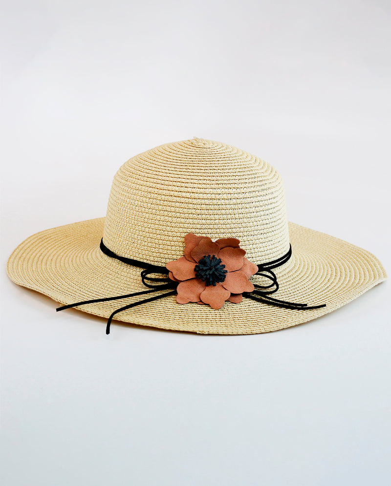 The Hat Depot - Wide Nature Straw Style Beach Sun Hat