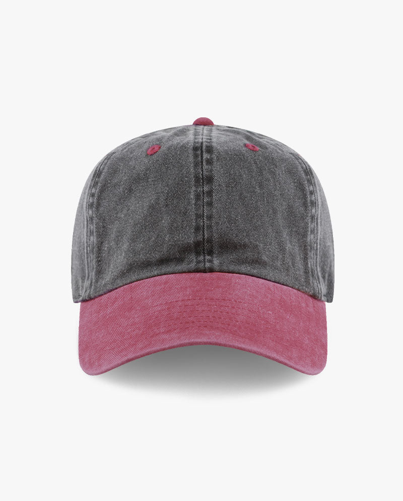 The Hat Depot - Pigment Baseball Cap_Two tone