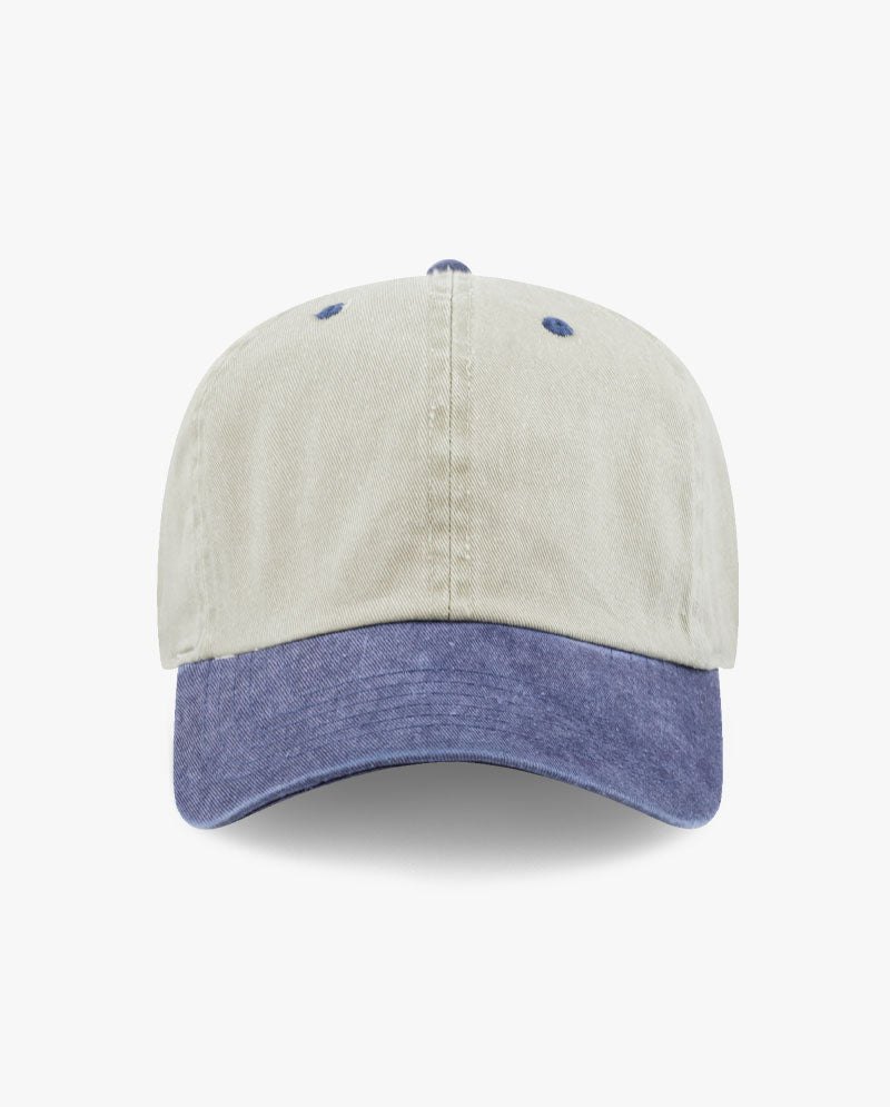 The Hat Depot - Pigment Baseball Cap_Two tone