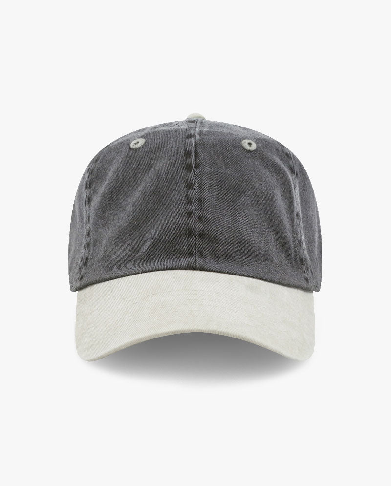 The Hat Depot - Pigment Baseball Cap_Two tone