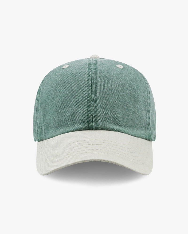 The Hat Depot - Pigment Baseball Cap_Two tone