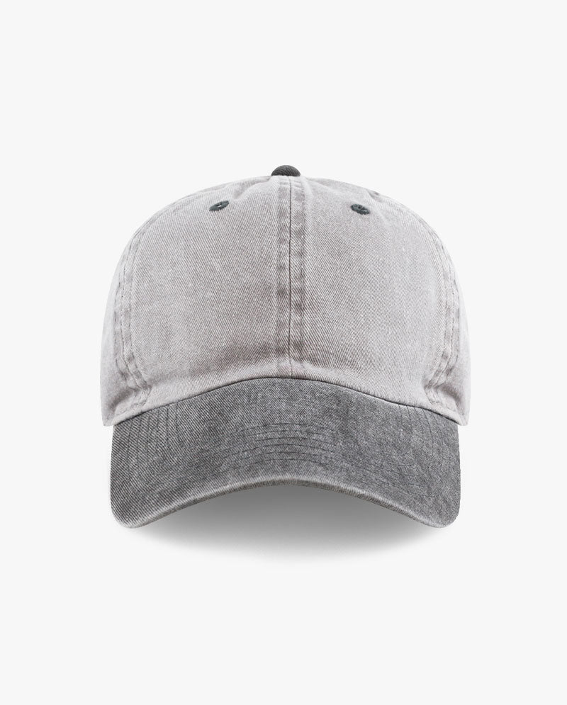 The Hat Depot - Pigment Baseball Cap_Two tone