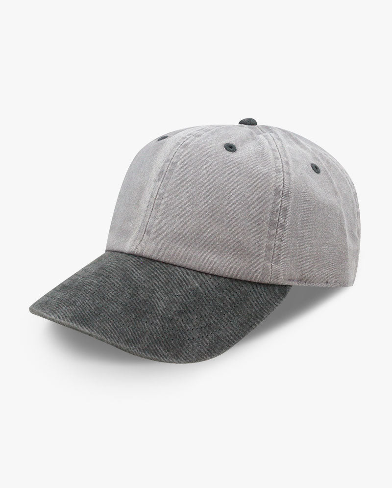 The Hat Depot - Pigment Baseball Cap_Two tone