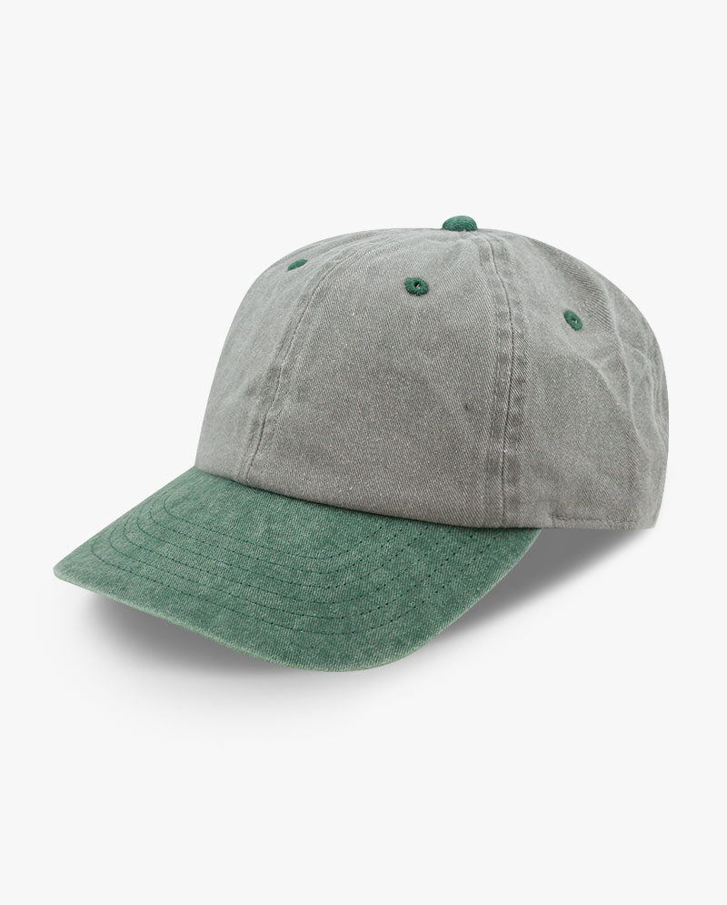 The Hat Depot - Pigment Baseball Cap_Two tone