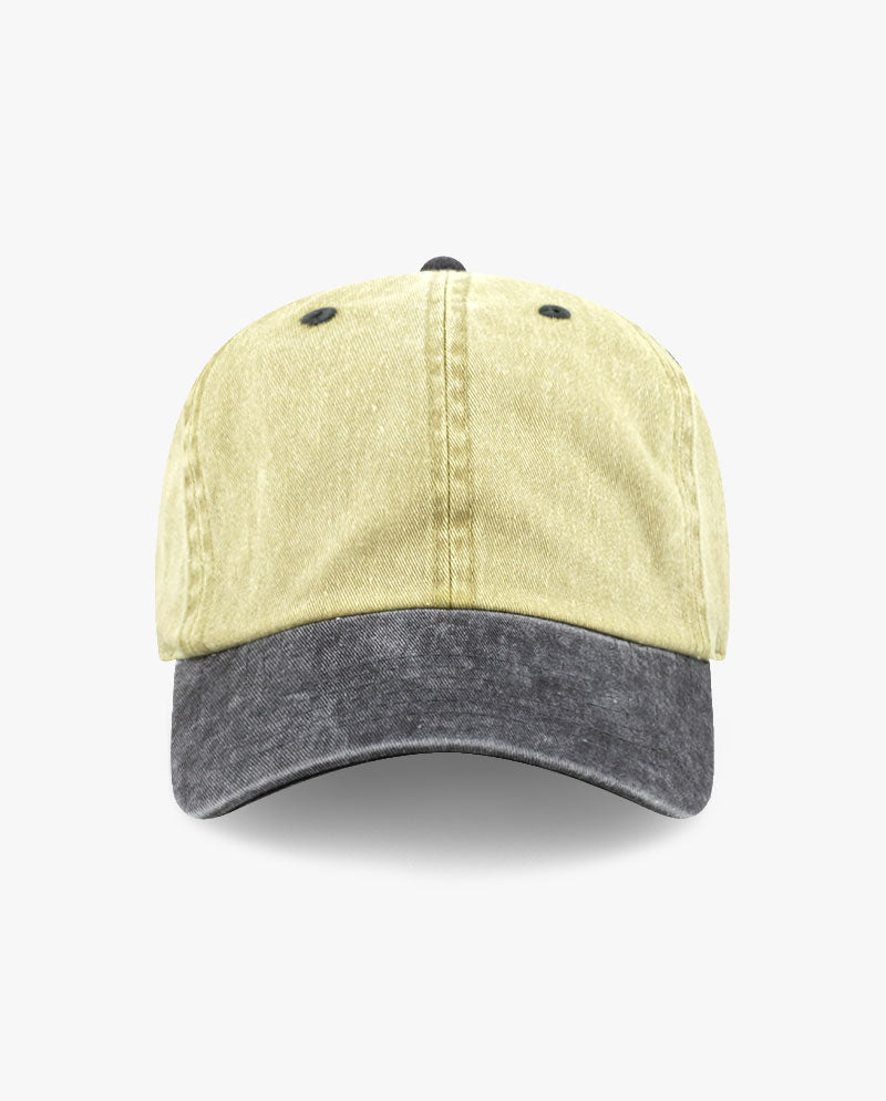 The Hat Depot - Pigment Baseball Cap_Two tone