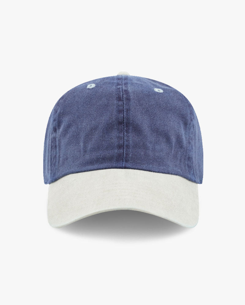 The Hat Depot - Pigment Baseball Cap_Two tone