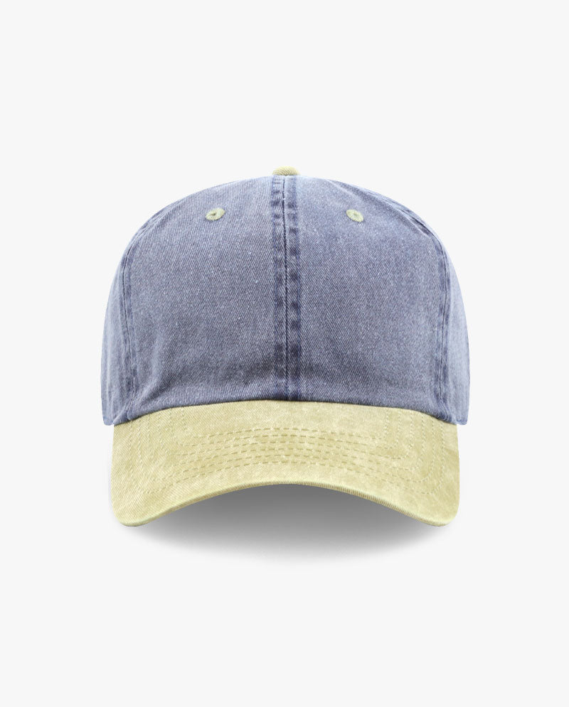 The Hat Depot - Pigment Baseball Cap_Two tone