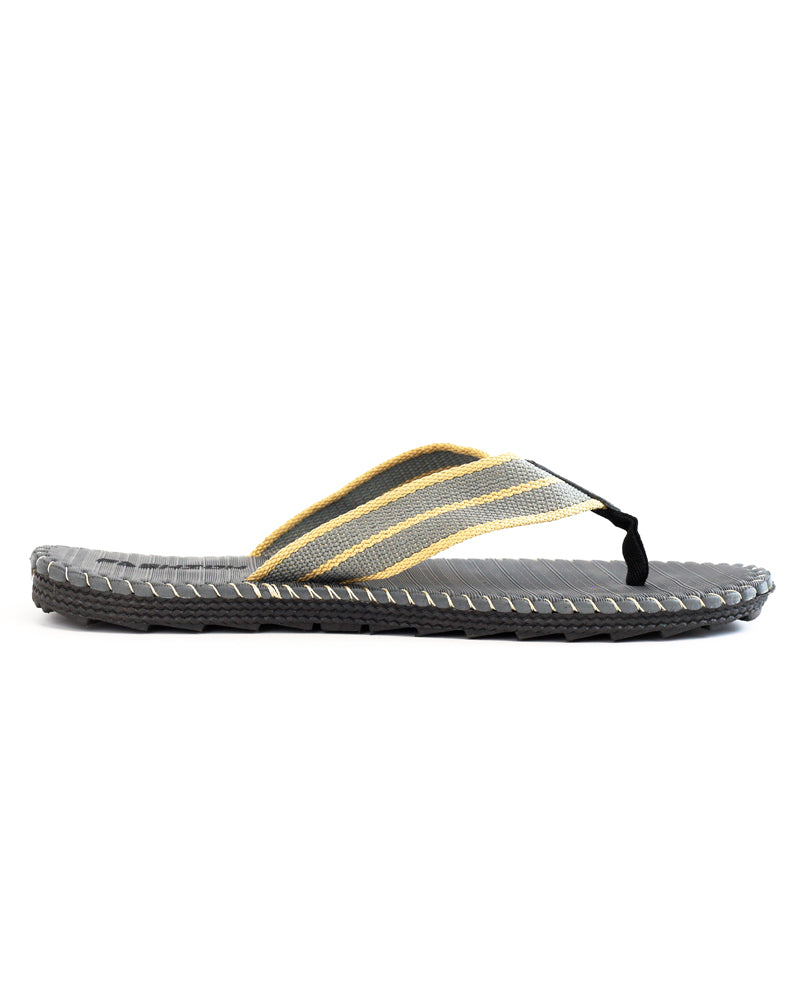 ICY - Men's Straw Style Summer Beach Flip Flops