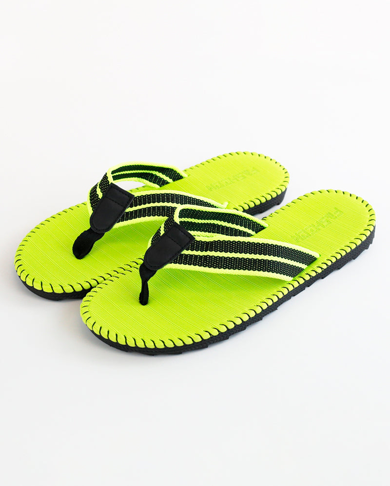 ICY - Men's Straw Style Summer Beach Flip Flops