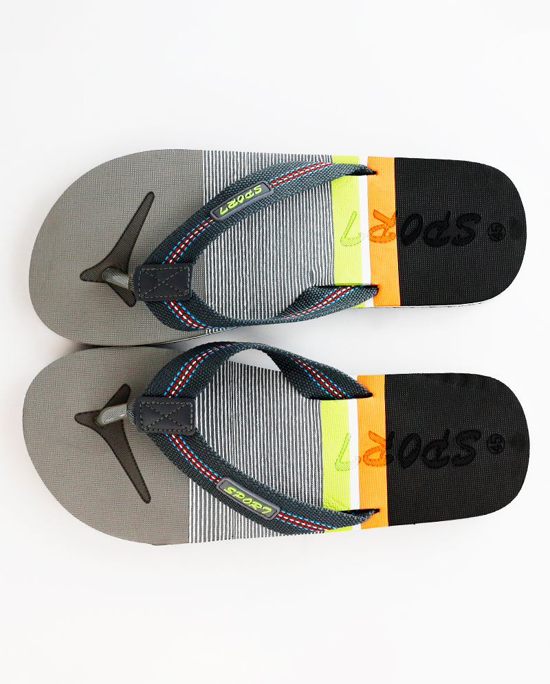 ICY - Men's multi color Summer Beach Flip Flops