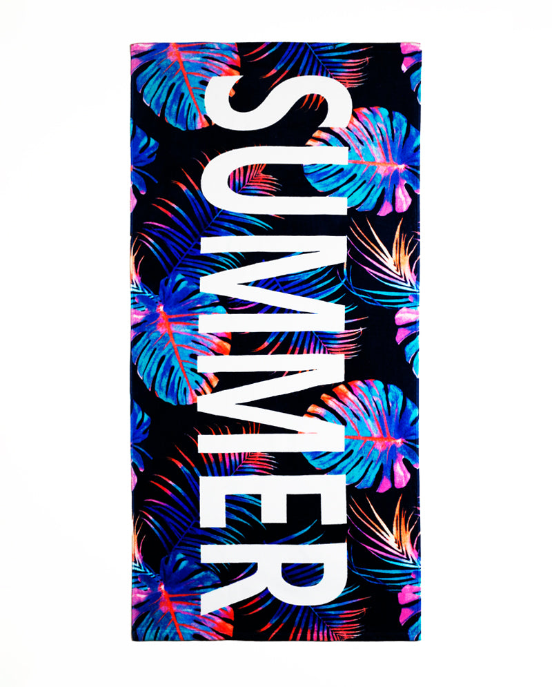 IC GURL - Patterned Summer Cotton Beach Towel