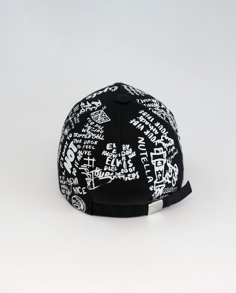 ICY - Graffiti Scribble Fashion Cotton Baseball Cap