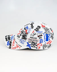 ICY - Graffiti Scribble Fashion Cotton Baseball Cap